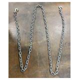 Log Tow Chain 3/8" x 16Ft w/ Hook on Each End