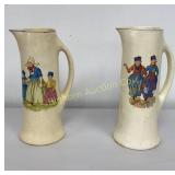 VTG Roseville Tankard 2 PC Lot