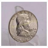 1963 Franklin Half Dollar