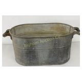 VTG Galvanized Wash Tub