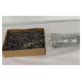 Nails: 14 Lbs 16D, 5 Lbs 1 1/4" Roofing Nails