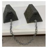 Heavy Duty Rubber Wheel Chocks