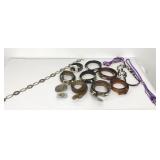 Western Belt Assortment, Buckles & 3 Hat Bands