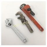 VTG Wakefield Cycle Wrench, 6" Pipe Wrench