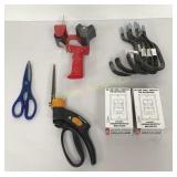 PIR Wall Switches, Garage Hooks, Fiskars Grass