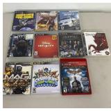 PS3 Game Assortment 10 PC Lot