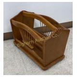 Wooden Magazine News Paper Rack