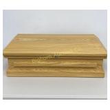 New Wooden Pet Casket w/ Pillow & Lined Interior