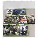 XBox 360 Game Assortment 10 PC Lot