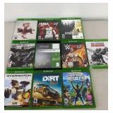 Xbox One Game Assortment 10 PC Lot