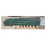 5ï¿½ Ft Metal T-Posts 15 PC Lot
