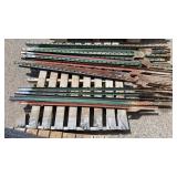 Metal Fence Posts Assortment 22 Count