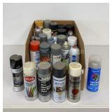 Spray Paint Assortment Various Colors