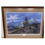 Michael Bargelski "Mountain Lake Trail" Art Print