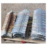 28" Galvanized Roofing Ridge Cap