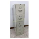Hon 4 Drawer File Cabinet, High 8 Drawer Sides for