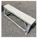 48" Aluminum Adjustable Height *Need Repair Work