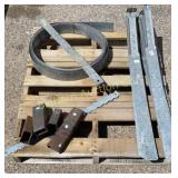Metal Stake Pockets, Galvanized Foundation Straps