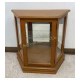 Display Cabinet w/ Adjustable Glass Shelf