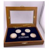 100 Years of Silver Dollars in American Coin Set