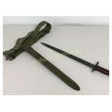 Springfield Armory 1913 Bayonet w/ Scabbard & Belt