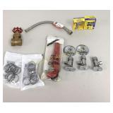 Plumbing Items: Water Supply Values, Flex Line