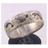 Native Ring Size 9.5 Sterling Silver