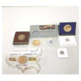 Bicentennial Commemorative Items: Coins, Medalions