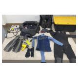 Scuba Gear: Aeon XL Buoyancy Vest w/26 Lbs Weights