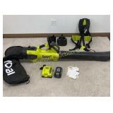 Ryobi 40V Cordless Blower Vacuum w/ Charger