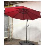 8ï¿½ Ft Patio Umbrella w/ Water/ Sand Weighted Base