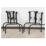 Folding Banquet Table Legs 2 Pair in Lot