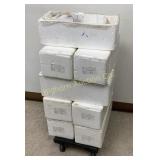 Tile 6" x 7" 8 Boxes White Terra Ignis Relief