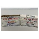 Ammo & Brass 7.62 MM NATO Match 29 Rds, 11 Brass