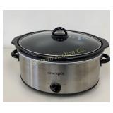 Crock Pot 7 Qt Slow Cooker SCV700-S-BR Like New