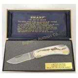 Sharp Chokin Cutlery Knife Wildlife Collector