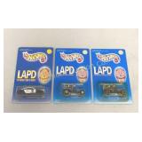 1996-97 Hot Wheels Police Cruiser & Police 'B'