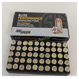 Ammo 9mm 50 Rds Sig Sauer Elite Performance