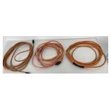Extension Cords 3 PC Lot