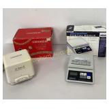 Connoisseurs Sonic Jewelry Cleaner, Postal Scale