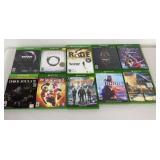 XBox One Game Assortment 10 Pc Lot