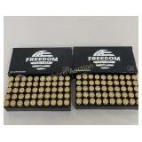 Ammo 45 Auto 100 Rds Freedom 230 Gr Round  Nose