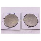 1976 Bicentennial Eisenhower One Dollar Coins
