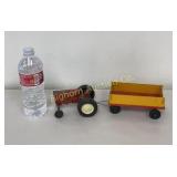 VTG Toy Tractor & Wagon