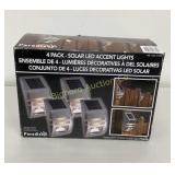 Solar LED Outdoor Accent Lights 4 Pack