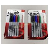 Sharpie Permanent Fine Tip Markers Assorted Colors