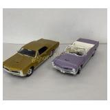 Pontiac GTO 1:18 Scale Die Cast Cars 2 Pc Lot