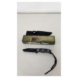 Shadow Ops Tactical Knife w/ 4' Tanto 1045