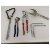 Craftsman Chain Wrench, Seat Removers, Pliers