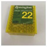 Ammo 22 LR 100 Rds Remington High Velocity Solid